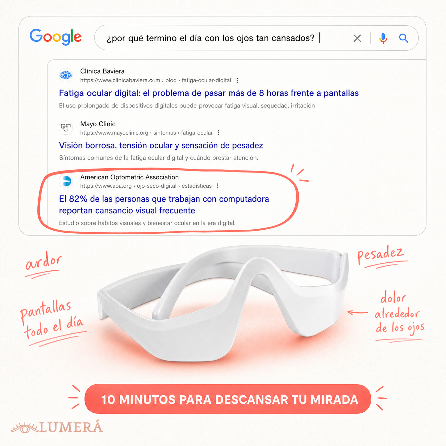 Masajeador Terapéutico de Ojos