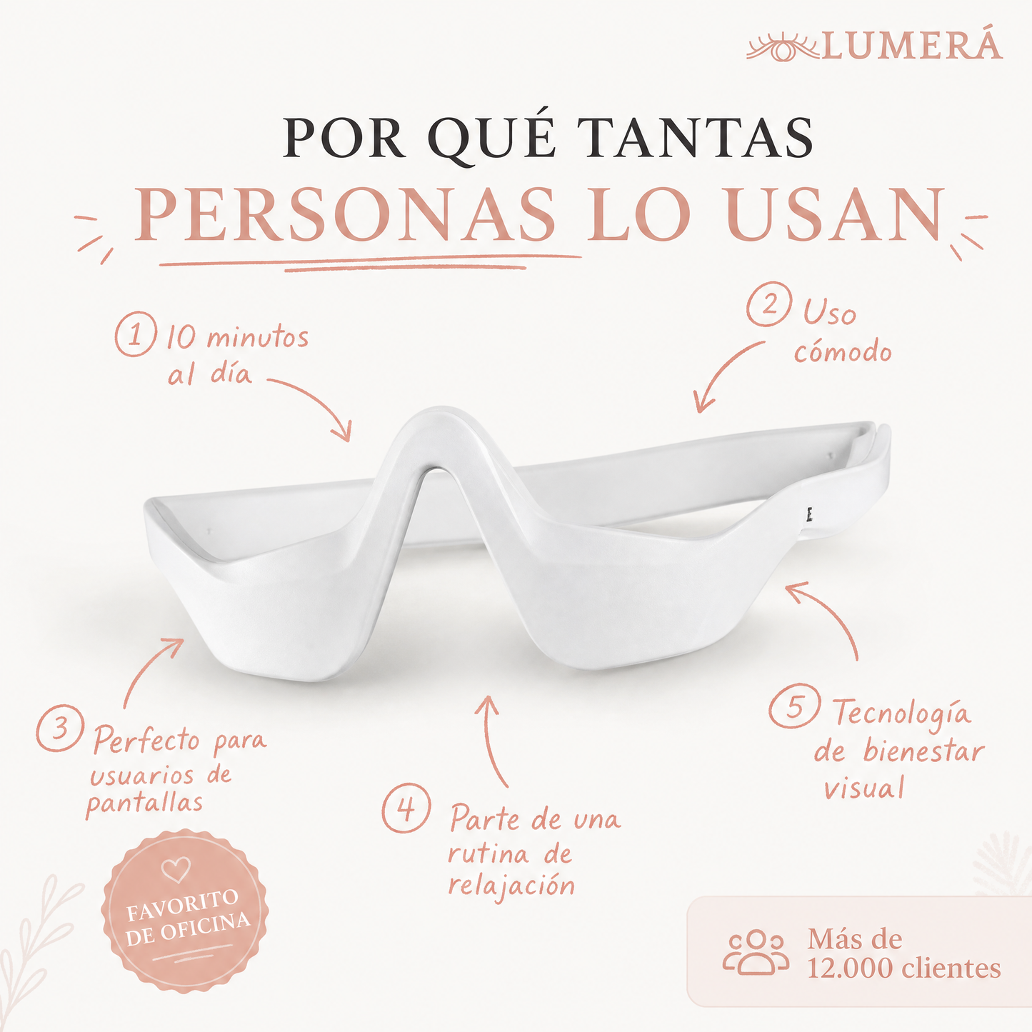 Masajeador Terapéutico de Ojos
